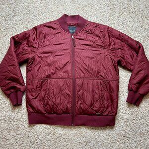 Prana Esla Bomber Jacket – Quilted Sherpa-Lined Bomber, XL